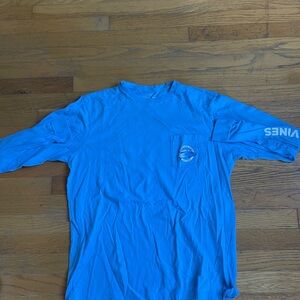 Men's Blue Vineyard Vines Long Sleeve Shirt